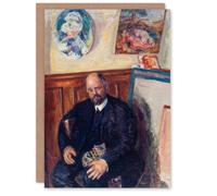 Artery8 Pierre Bonnard Art Card Ambroise Vollard Portrait with a Cat Artery8 Multicolor