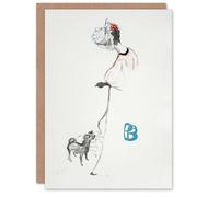 Artery8 Pierre Bonnard Art Card Le Salon des Cent Vintage Advert Blank Greeting Card