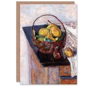 Artery8 Pierre Bonnard Art Card Still Life The Basket of Fruit Blank Greeting Card