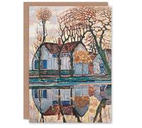 Artery8 Piet Mondrian Art Card Farm Near Duivendrecht Landscape