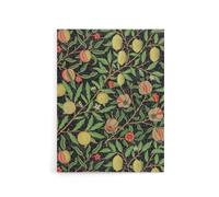 Artery8 Pomegranate & Citrus Pattern Canvas Wall Art Print Morris in Green | Size: W12" x H16" Artery8 Green W12" x H16"