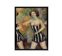 Artery8 Pony Ballet Theater Dancer Glackens Framed Canvas Wall Art Print | Size: W18" x H24" Artery8 Multicolor W18" x H24"