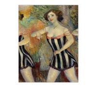 Artery8 Pony Ballet Theater Dancer Glackens Wall Art Poster Print | Size: W24" x H32" Artery8 Multicolor W24" x H32"