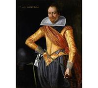 Artery8 Portrait Captain Ripperdapark Large Wall Art Poster Print Thick Paper 18X24 Inch