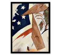 Artery8 Portrait of Ralph Dusenberry Arthur Dove Framed Wall Art Print | Size: A4 Artery8 Multicolor A4