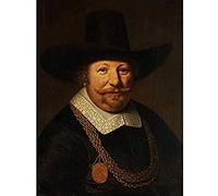 Artery8 Portrait Van Trappen Banckert Vice Admiral Zealand Unframed Wall Art Print Poster Home Decor Premium