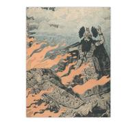 Artery8 Poster for the Valkyrie Opera by Wagner Grasset Wall Art Poster Print | Size: W12" x H16" Artery8 Multicolor W12" x H16"