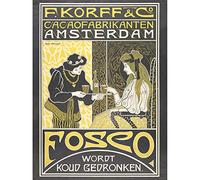 Artery8 Pothast Korff Cocoa Chocolate Amsterdam Nouveau Ad Art Print Canvas Premium Wall Decor Poster Mural