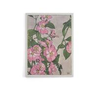 Artery8 Prairie Rose Flowers Canvas Wall Art Print Hannah Borger Overbeck in Pink | Size: W18" x H24" Artery8 Pink W18" x H24"