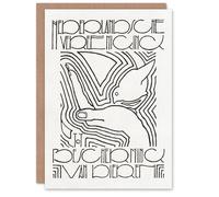 Artery8 Reijer Stolk Art Card Bird Feeding Hand Animal Protection Poster Advert