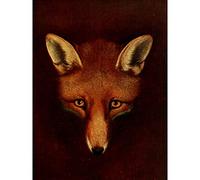 Artery8 Reinagle Renard Fox Book illustration Recreation Painting Premium Wall Art Canvas Print 18X24 Inch