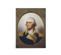 Artery8 Rembrandt Peale George Washington Canvas Wall Art Print | Size: W24" x H32" Artery8 Multicolor W24" x H32"