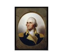 Artery8 Rembrandt Peale George Washington Framed Canvas Wall Art Print | Size: W18" x H24" Artery8 Multicolor W18" x H24"