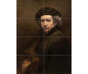Artery8 Rembrandt Self Portrait XL Giant Panel Poster (8 Sections)