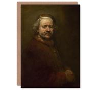 Artery8 Rembrandt van Rijn Personalised Art Card Self Portrait at the Age of 63