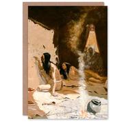 Artery8 Remington Art Card Tribe Historians Native American Culture