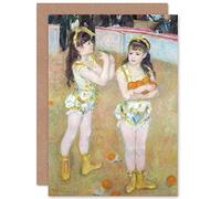 Artery8 Renoir Acrobats Cirque Fernando Wartenberg Sisters Fine Art Greeting Card Plus Envelope Blank Inside