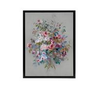 Artery8 Renoir Bouquet Of Roses 1879 Framed Canvas Wall Art Print | Size: W24" x H32" Artery8 Multicolor W24" x H32"