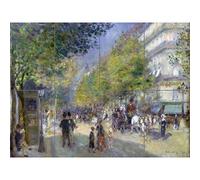 Artery8 Renoir French The Grands Boulevards XL Giant Panel Poster (8 Sections)