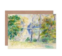 Artery8 Renoir Painting View Of A Park Card Artery8 Multicolor