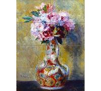 Artery8 Renoir Pierre Auguste Bouquet In A Vase XL Giant Panel Poster (8 Sections)