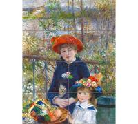 Artery8 Renoir Two Sisters On The Terrace XL Giant Panel Poster (8 Sections)