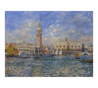 Artery8 Renoir Venice The Doges Palace 1881 Painting Unframed Wall Art Print Poster Home Decor Premium