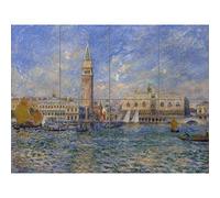 Artery8 Renoir Venice The Doges Palace 1881 Painting XL Giant Panel Poster (8 Sections)