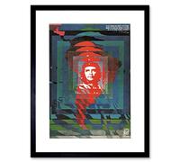 Artery8 Revolutionary Guerrilla Cuba Che Guevara Poster Artwork Framed Wall Art Print 12X16 Inch