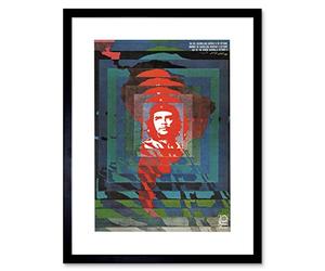Artery8 Revolutionary Guerrilla Cuba Che Guevara Poster Artwork Framed Wall Art Print 12X16 Inch