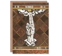 Artery8 Richard Roland Holst Art Card Ulcerated Hand Painting