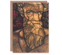 Artery8 Richard Roland Holst Personalised Art Card St Matthew Stained Glass Design