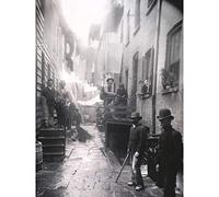Artery8 Riis Bandits Roost Mulberry Street New York 1888 Extra Large XL Wall Art Poster Print