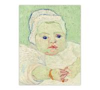 Artery8 Roulins Baby Portrait XL Extra Large Wall Art Poster Print 24X32 Artwork By Van Gogh : Charming Mother And Child Portrait Ideal For Bedroom Or Nursery Adding Tenderness Warmth And Affection