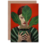 Artery8 Rubbish at Hide & Seek Sorry Thinking of You Get Well Soon Greeting Card in Red Artery8 Red