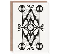 Artery8 Samuel J De Mesquita Personalised Art Card Ornament With Diamond Shape