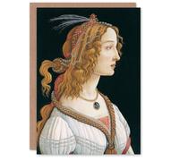 Artery8 Sandro Botticelli Art Card Idealized Portrait of a Lady