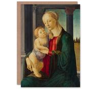 Artery8 Sandro Botticelli Art Card Madonna and Child Virgin Mary Baby Jesus