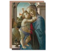 Artery8 Sandro Botticelli Art Card Virgin and Child with an Angel