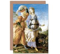 Artery8 Sandro Botticelli Judith With The Head Of Holofernes Fine Art Greeting Card Plus Envelope Blank Inside
