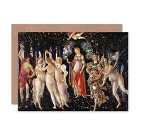 Artery8 Sandro Botticelli La Primavera Fine Art Greeting Card Plus Envelope Blank Inside