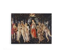 Artery8 Sandro Botticelli Primavera Canvas Wall Art Print | Size: W12" x H16" Artery8 Multicolor W12" x H16"