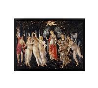 Artery8 Sandro Botticelli Primavera Framed Canvas Wall Art Print | Size: W12" x H16" Artery8 Multicolor W12" x H16"