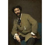 Artery8 Sargent Carolus-Duran 1879 Painting Large Wall Art Poster Print Thick Paper 18X24 Inch