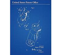 Artery8 Sass 1971 Communications Satellite Patent Plan Unframed Wall Art Print Poster Home Decor Premium