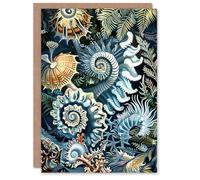 Artery8 Sea Ocean Life Coral Reef Forms Design Greeting Birthday Card Him Her All Blank