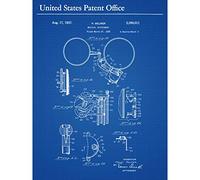 Artery8 Selmer Saxophone Music Keys 1937 Patent Plan Premium Wall Art Canvas Print 18X24 Inch