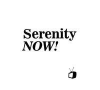 Artery8 Serenity Now! Frank George Costanza Funny TV Comedy Premium Wall Art Canvas Print 18X24 Inch