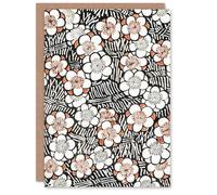 Artery8 Shin Bijutsukai Japanese Art Card Flowerbed Floral Pattern