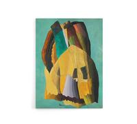 Artery8 Shore Road Abstract Coastal Landscape Dove Canvas Wall Art | Size: W24" x H32" Artery8 Multicolor W24" x H32"